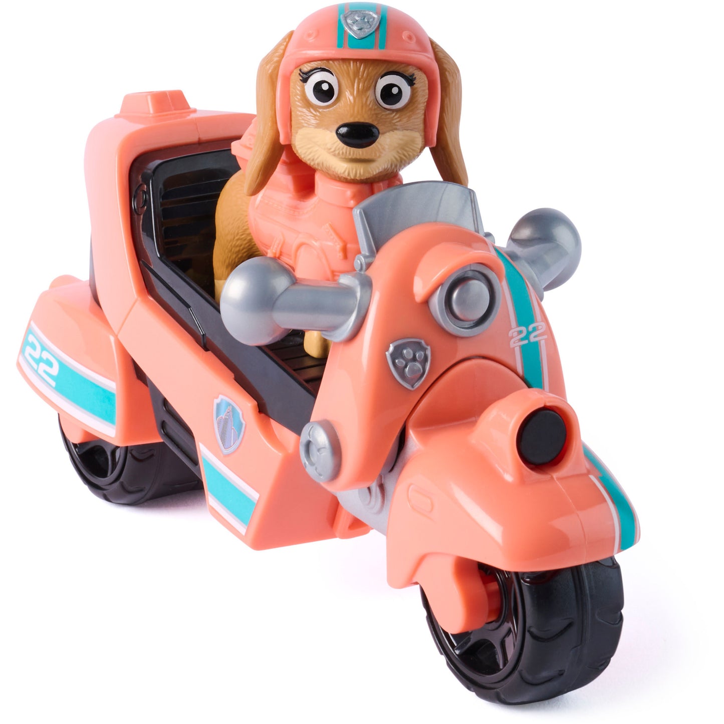 Paw Patrol - Liberty Rettungs-Motorrad mit Sammelfigur, Spielfahrzeug