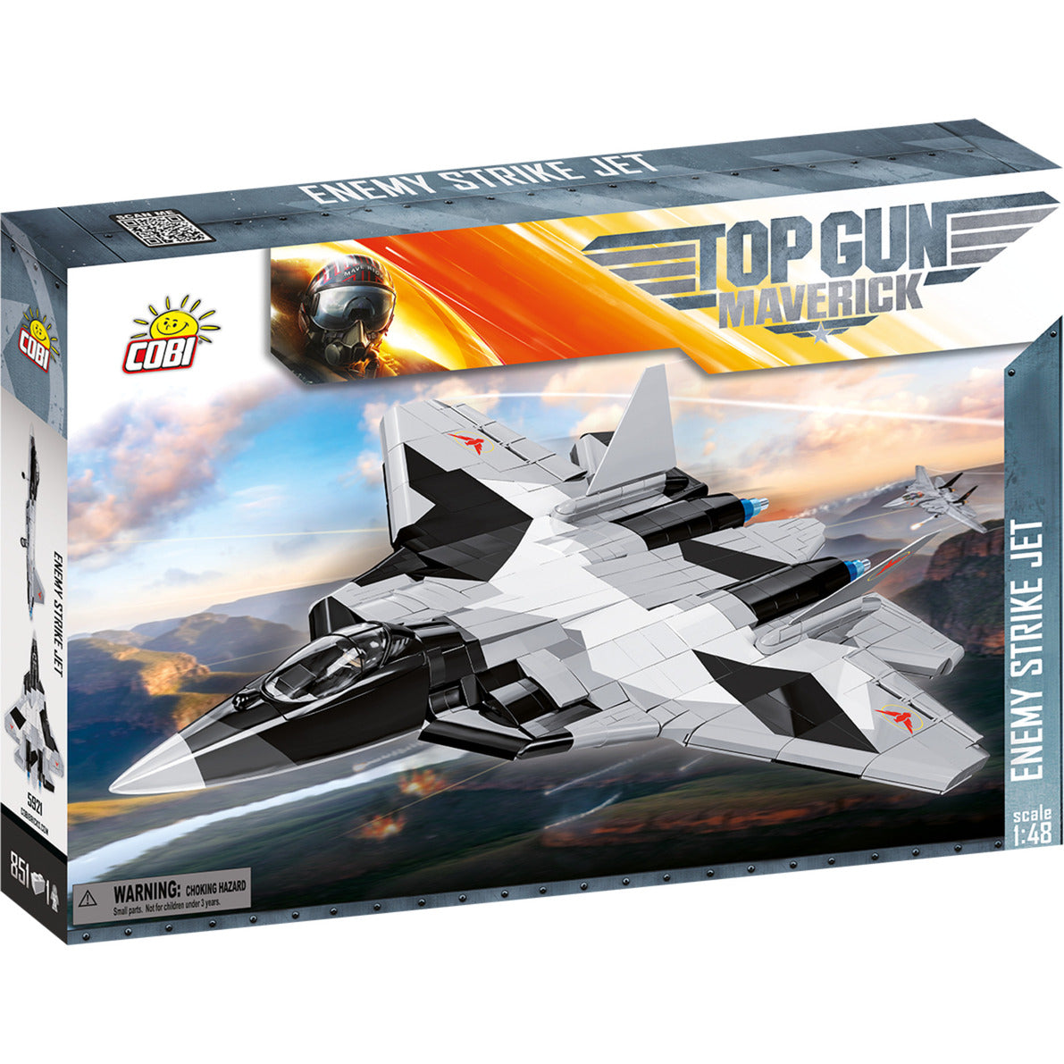 Top Gun Maverick - Enemy Strike Jet, Konstruktionsspielzeug