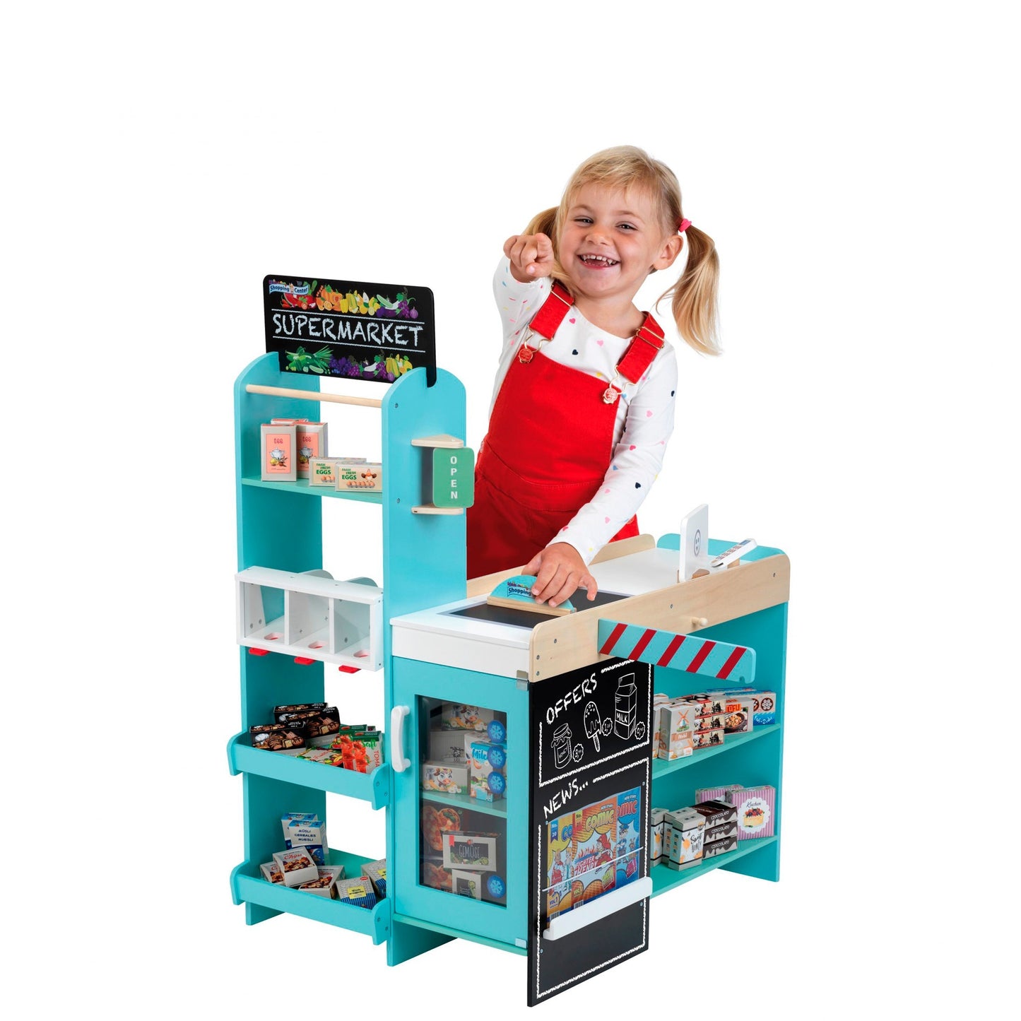 Theo Klein Supermarkt Holz