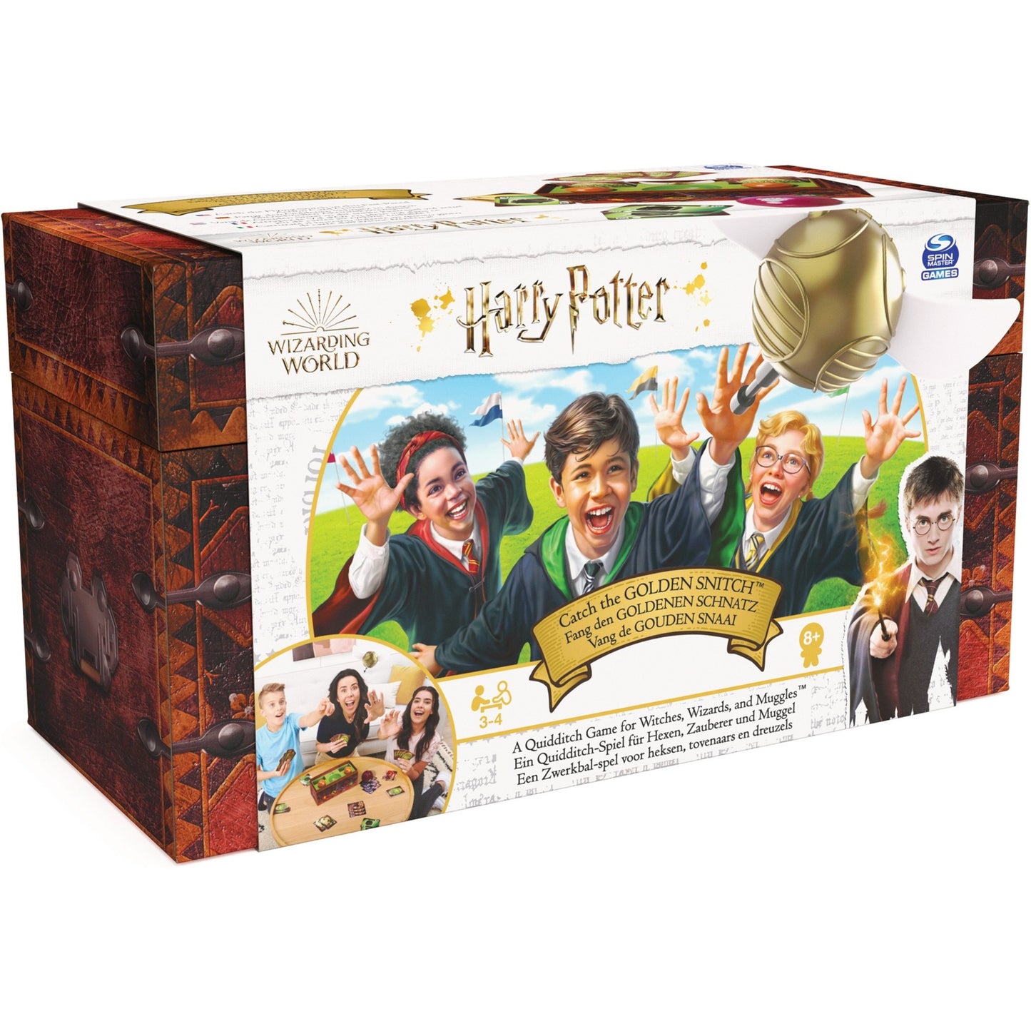 Spin Master Harry Potter - Fang den Goldenen Schnatz, Kartenspiel