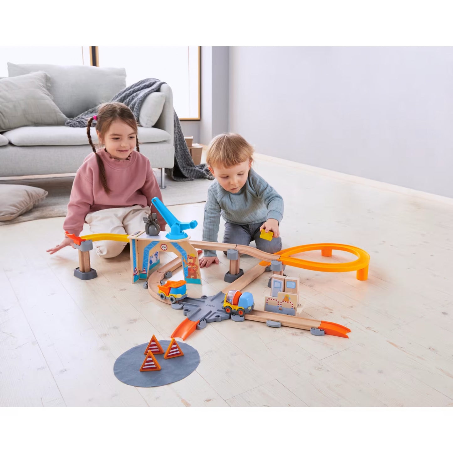 Kullerbü - Spielbahn Grosse Baustelle
