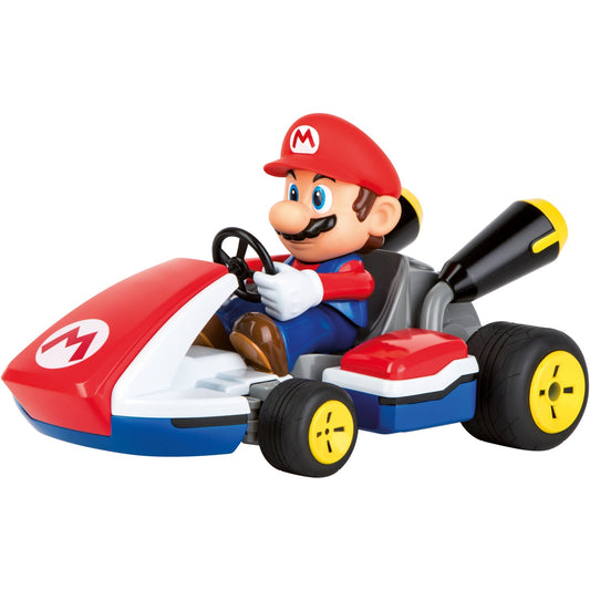 Carrera RC Mario Kart - Mario Race Kart mit Sound (rot/blau, 1:16)