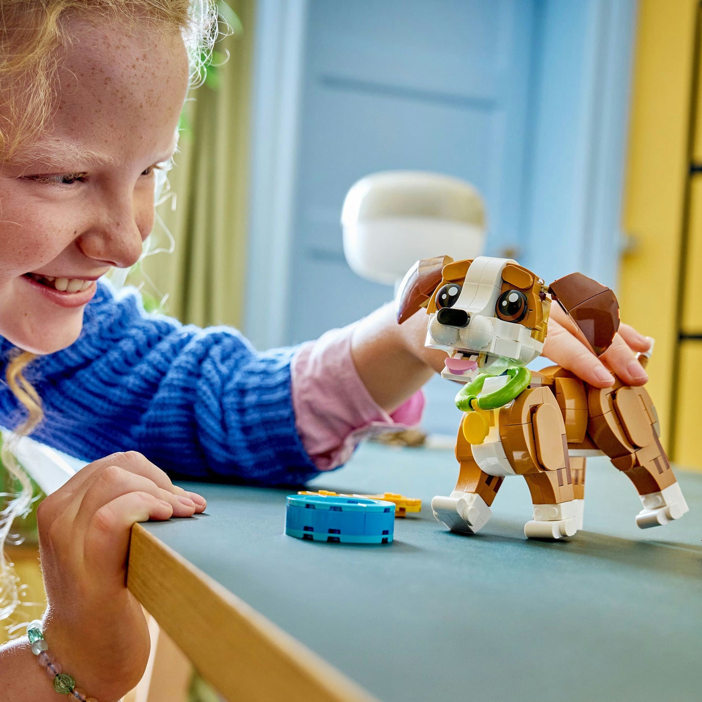 31382 Creator 3-in-1 Niedliche Tiere: Verspielter Welpe, Konstruktionsspielzeug