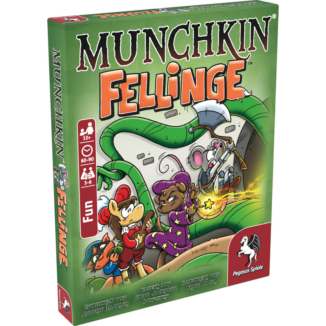 Munchkin Fellinge, Kartenspiel