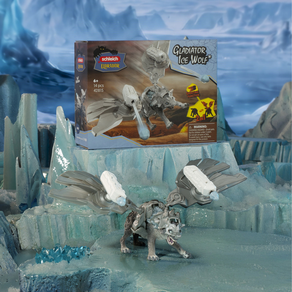 Eldrador Gladiator Eiswolf, Spielfigur