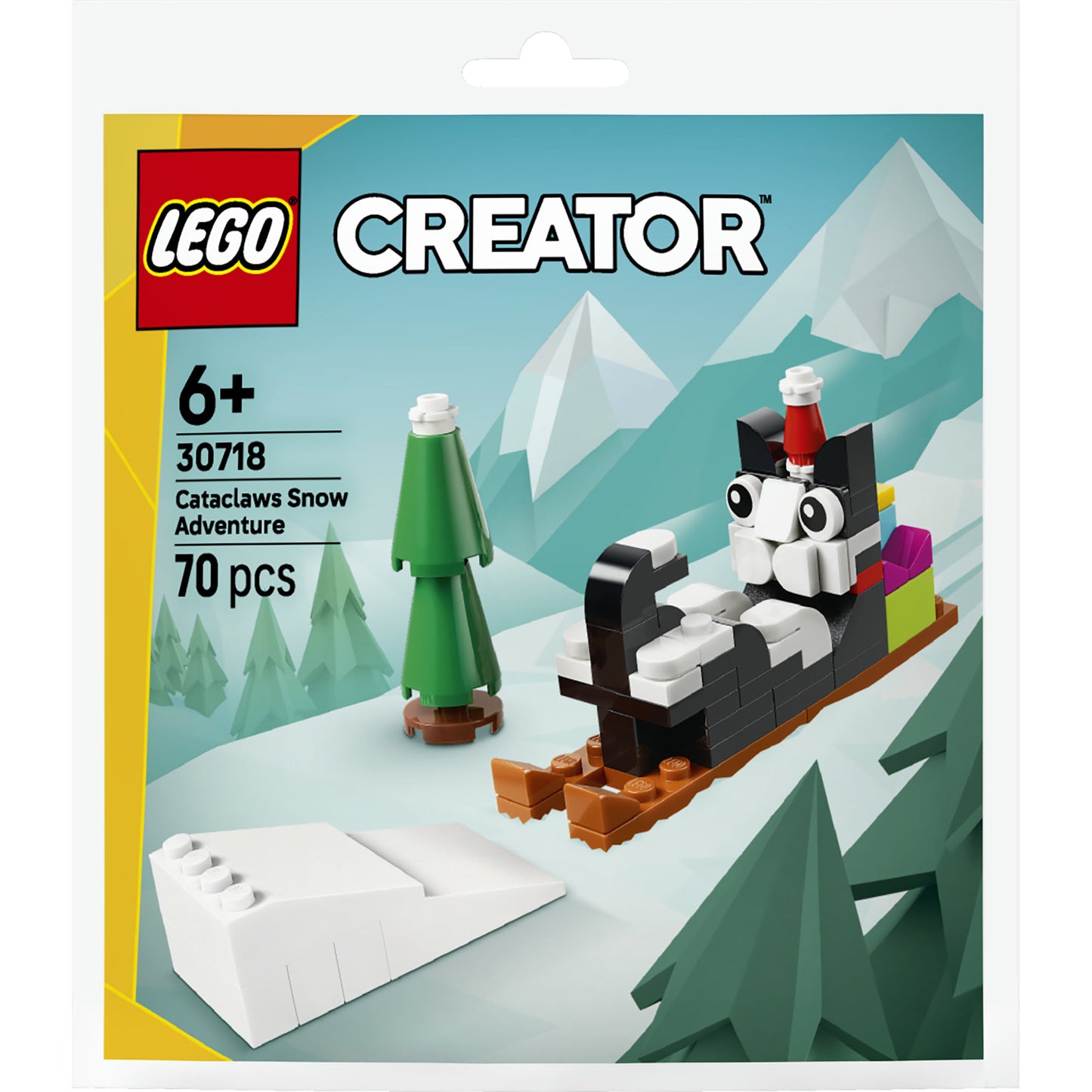 30718 Creator Cataclaws Schneeabenteuer, Konstruktionsspielzeug