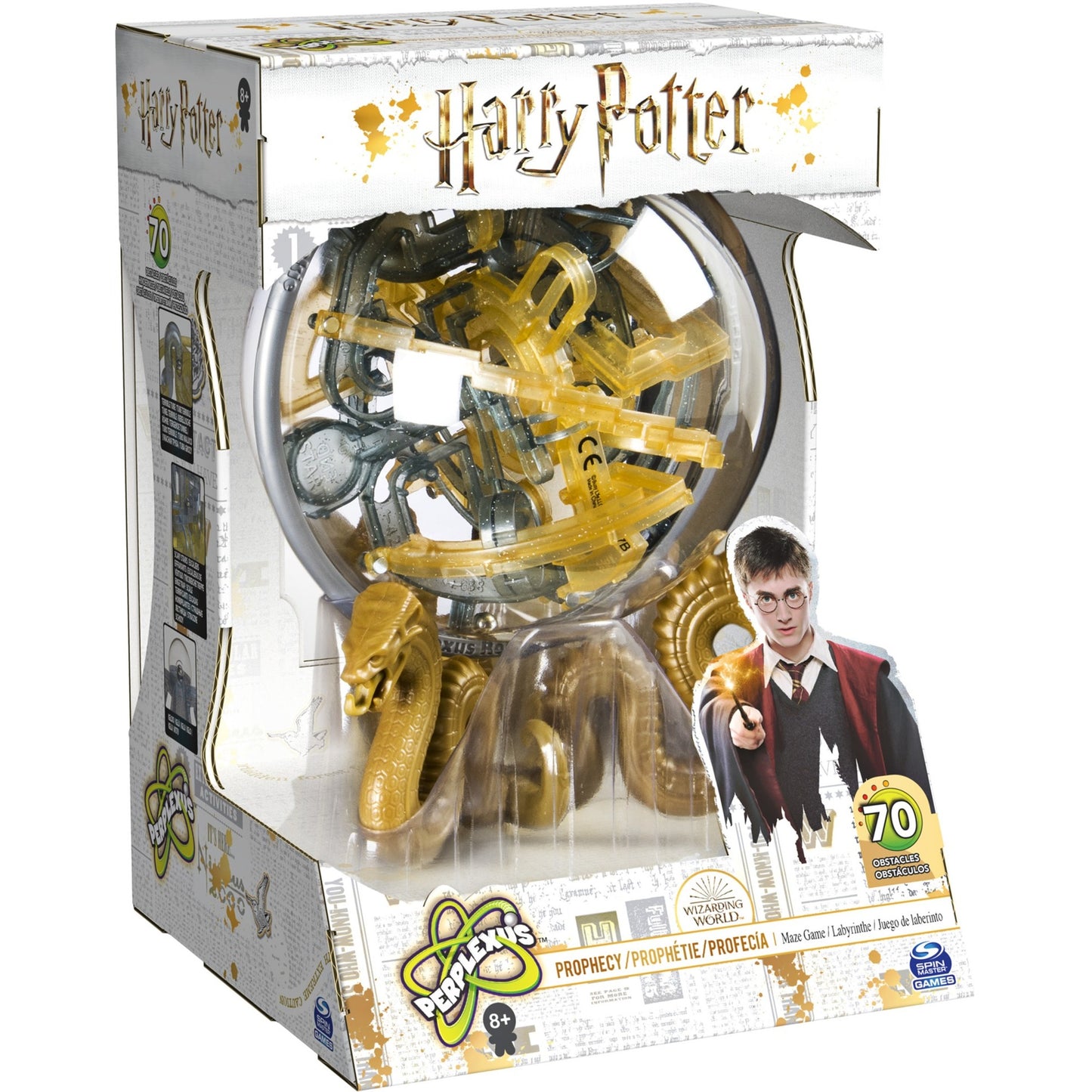 Spin Master Wizarding World Harry Potter - Perplexus Prophecy, Geschicklichkeitsspiel