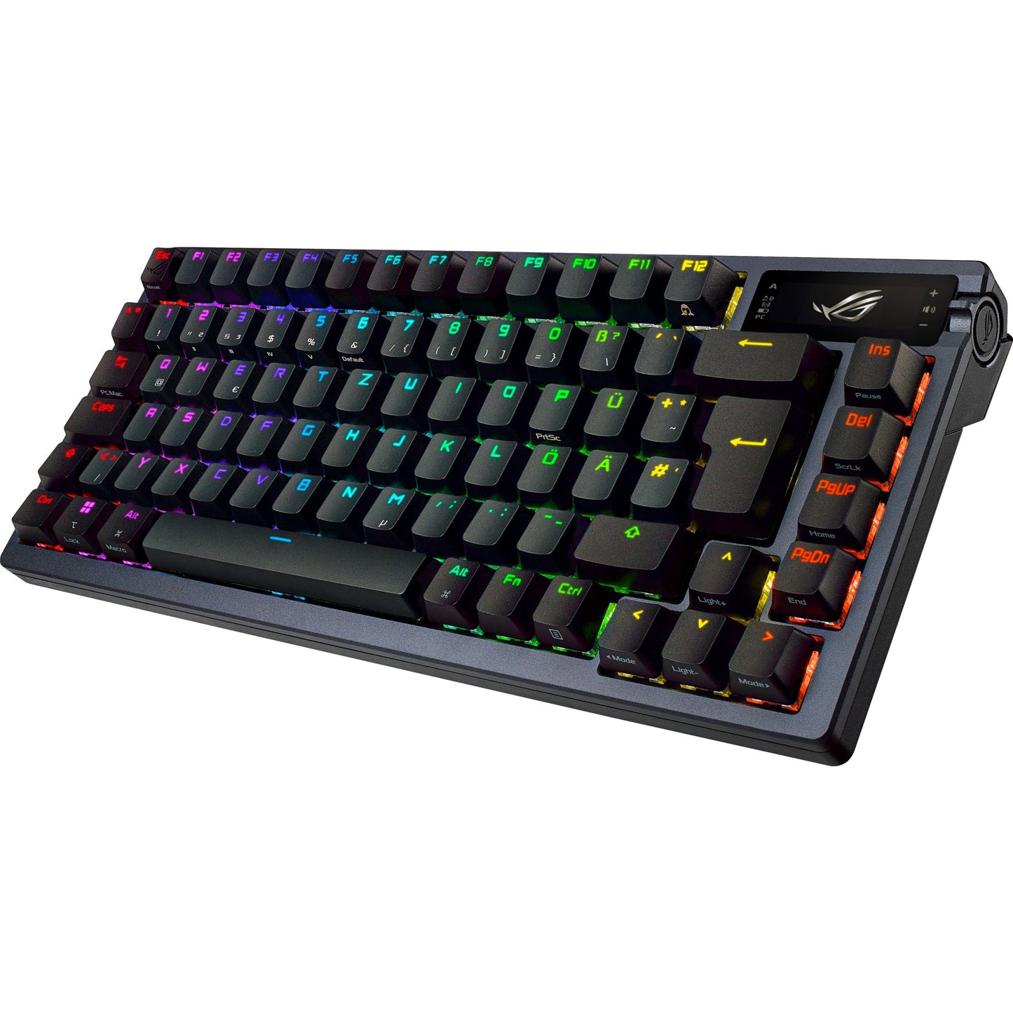 Asus ROG Azoth (gunmetal, DE-Layout, ROG NX Red, inkl. Schmiermittel-Kit)