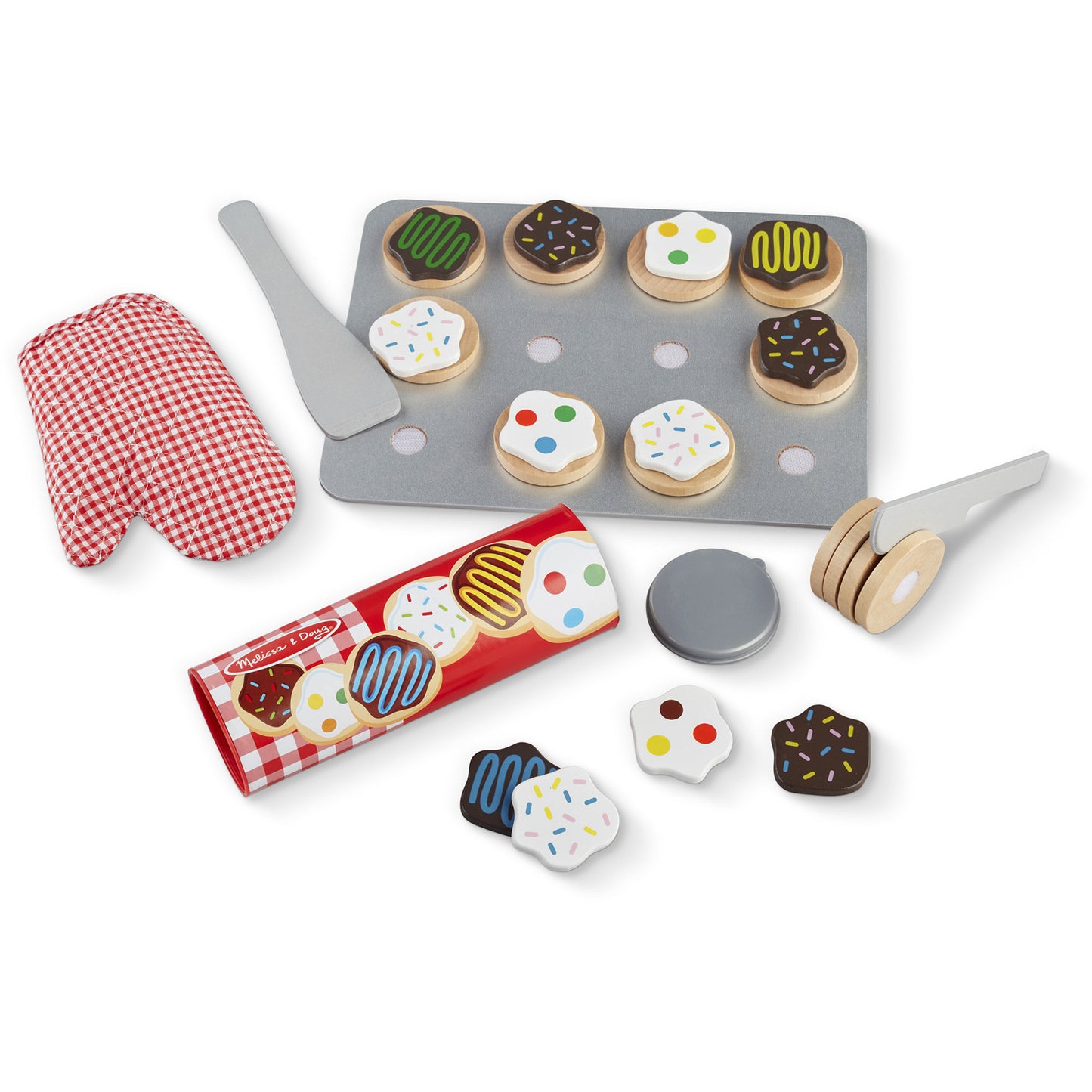 Melissa & Doug - Holz Cookie Set, Spielküche