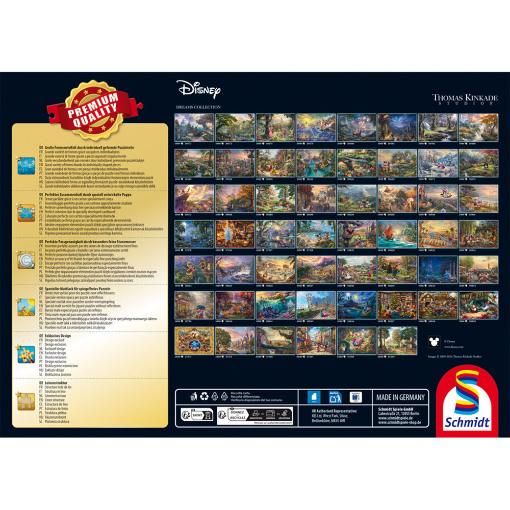 Thomas Kinkade Studios: Disney - Frozen Love and Magic, Puzzle