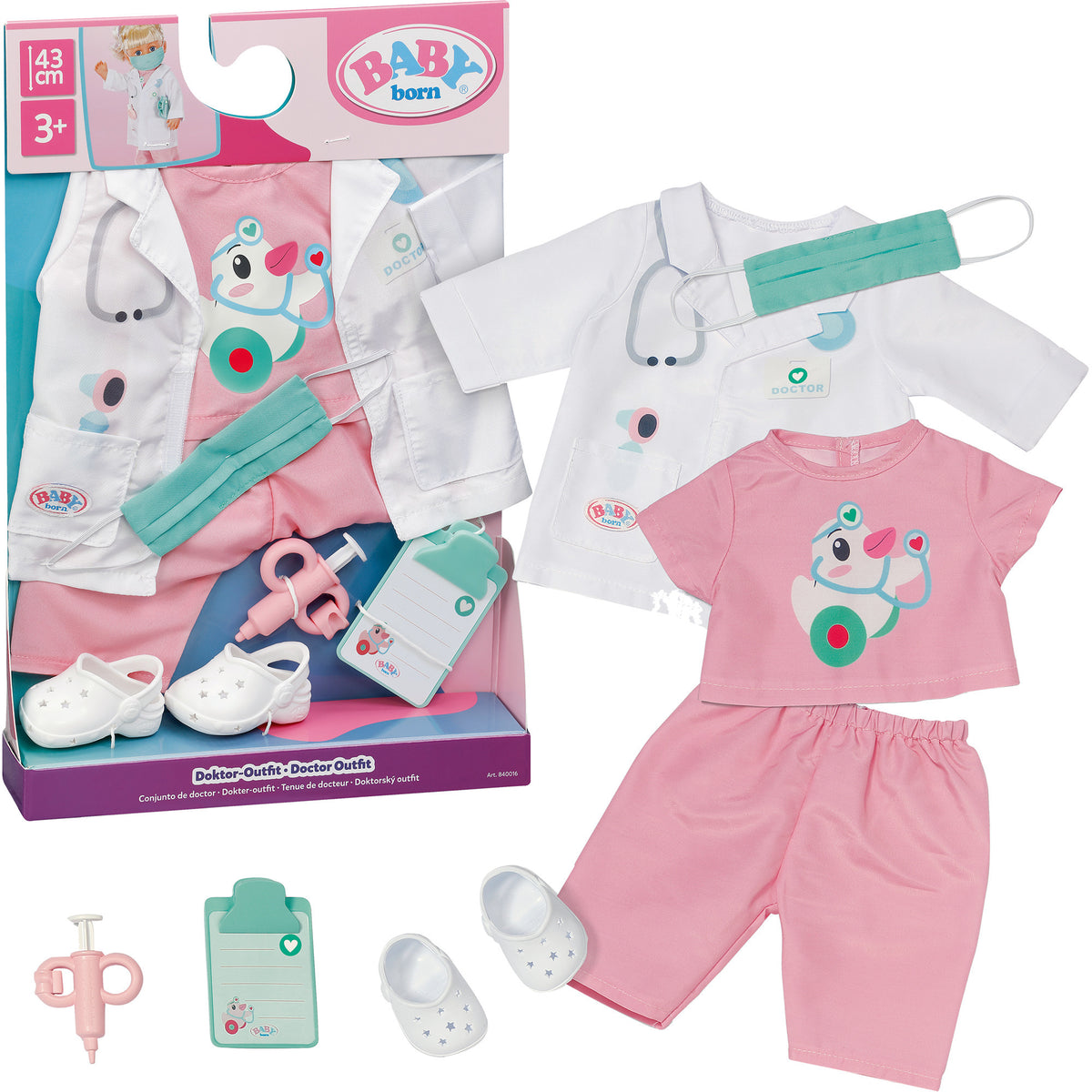 BABY born Doktor-Outfit 43cm, Puppenzubehör