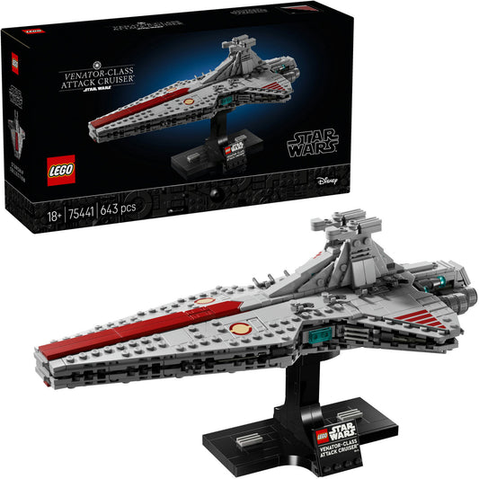 75441 Star Wars Angriffskreuzer der Venator-Klasse, Konstruktionsspielzeug