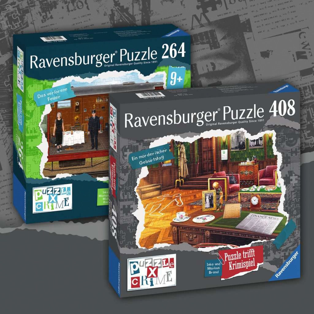 Ravensburger Puzzle X Crime: Das verlorene Feuer (264 Teile)