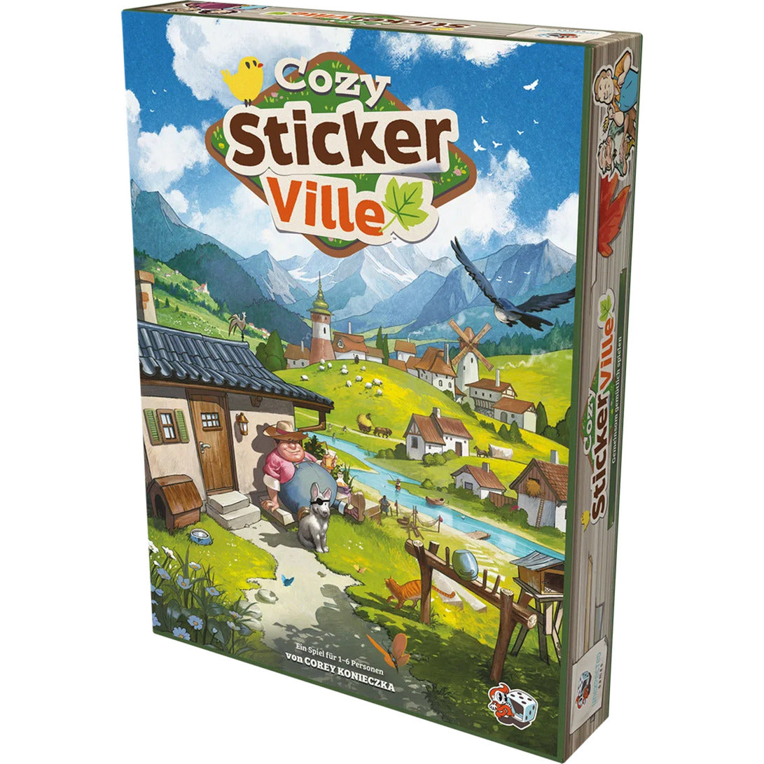 Cozy Stickerville, Brettspiel