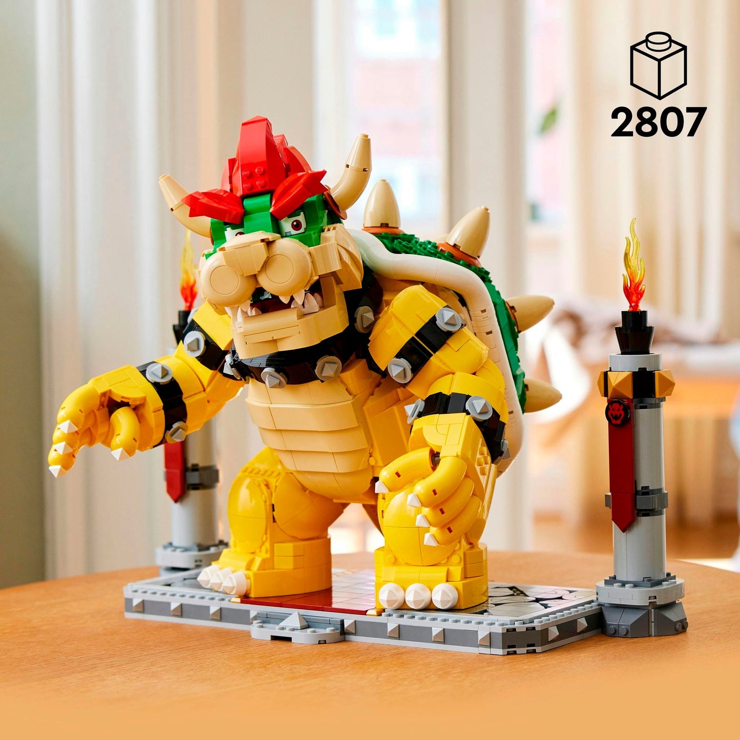 LEGO 71411 Super Mario - Der mächtige Bowser, Konstruktionsspielzeug