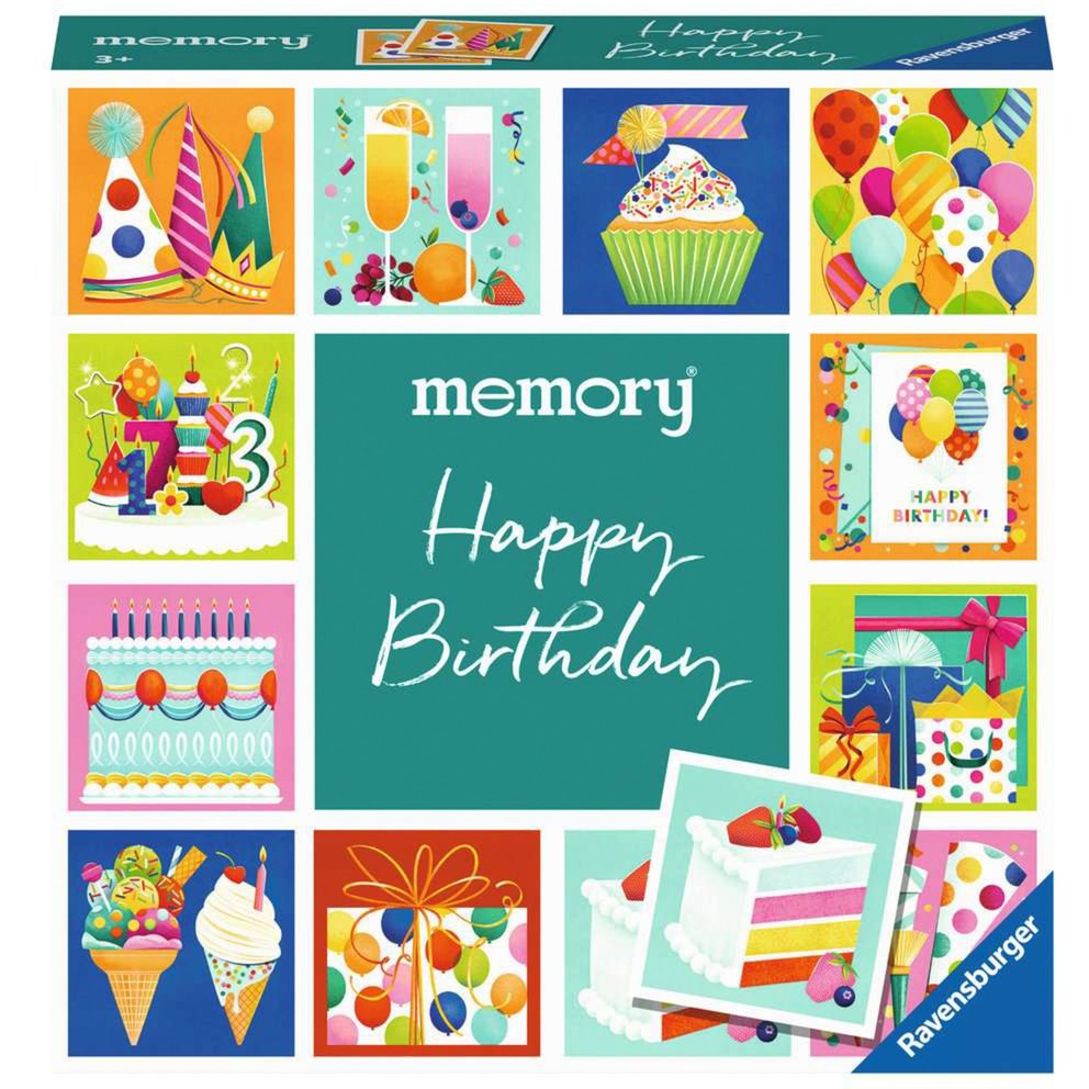 Ravensburger memory moments - Happy Birthday, Gedächtnisspiel