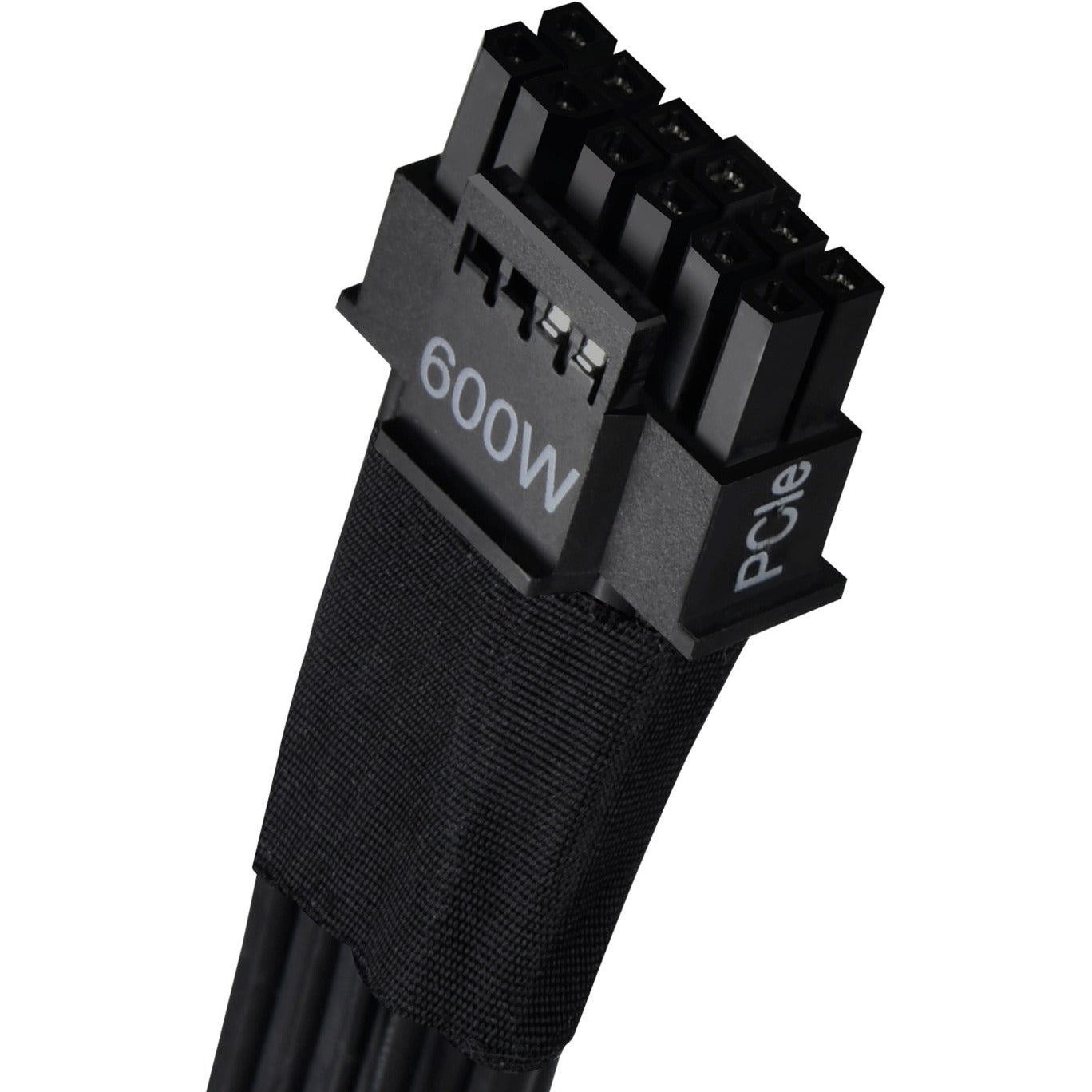 Silverstone Technology 12VHPWR PCIe Adapter Kabel SST-PP14-PCIE (schwarz, 0,55 Meter)