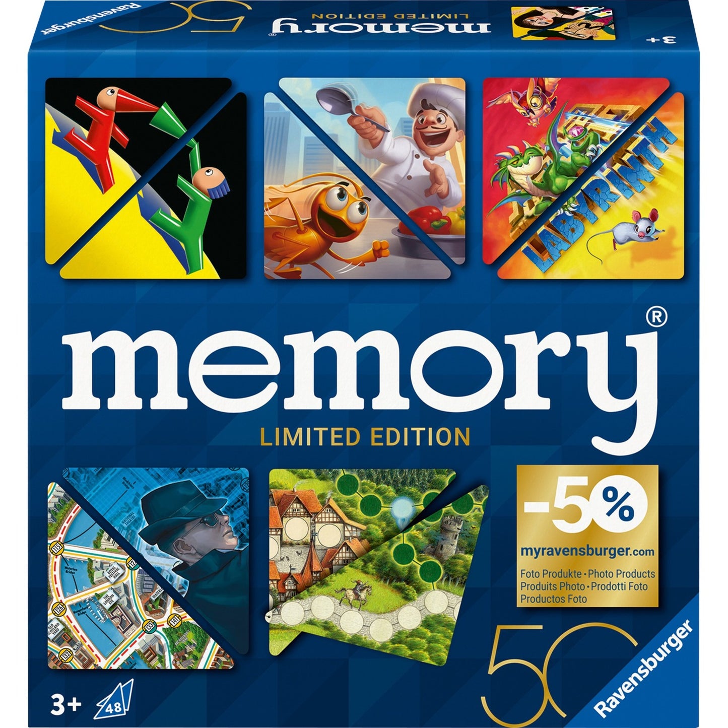 Ravensburger memory - 50 Jahre Blaues Dreieck