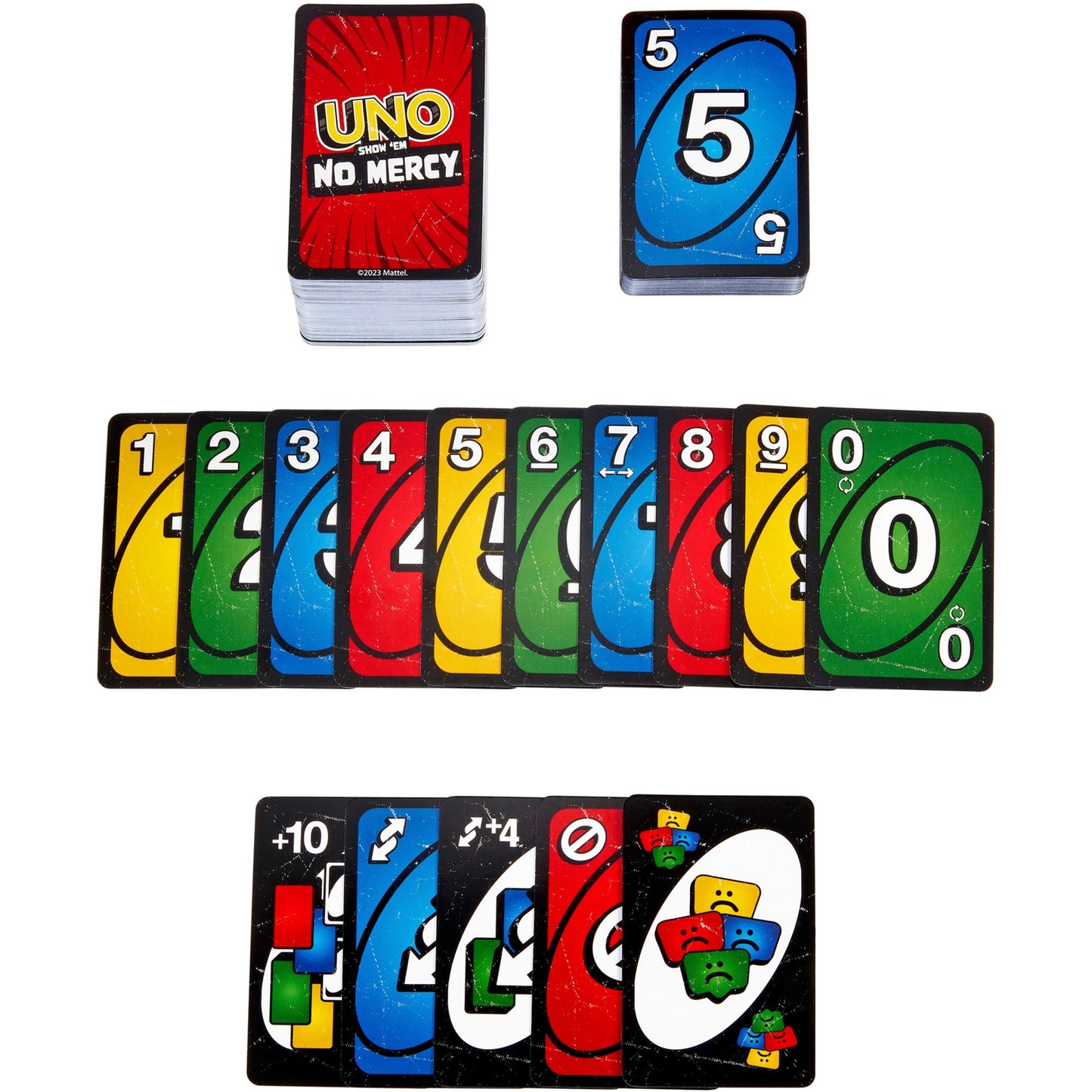 Mattel UNO No Mercy, Kartenspiel