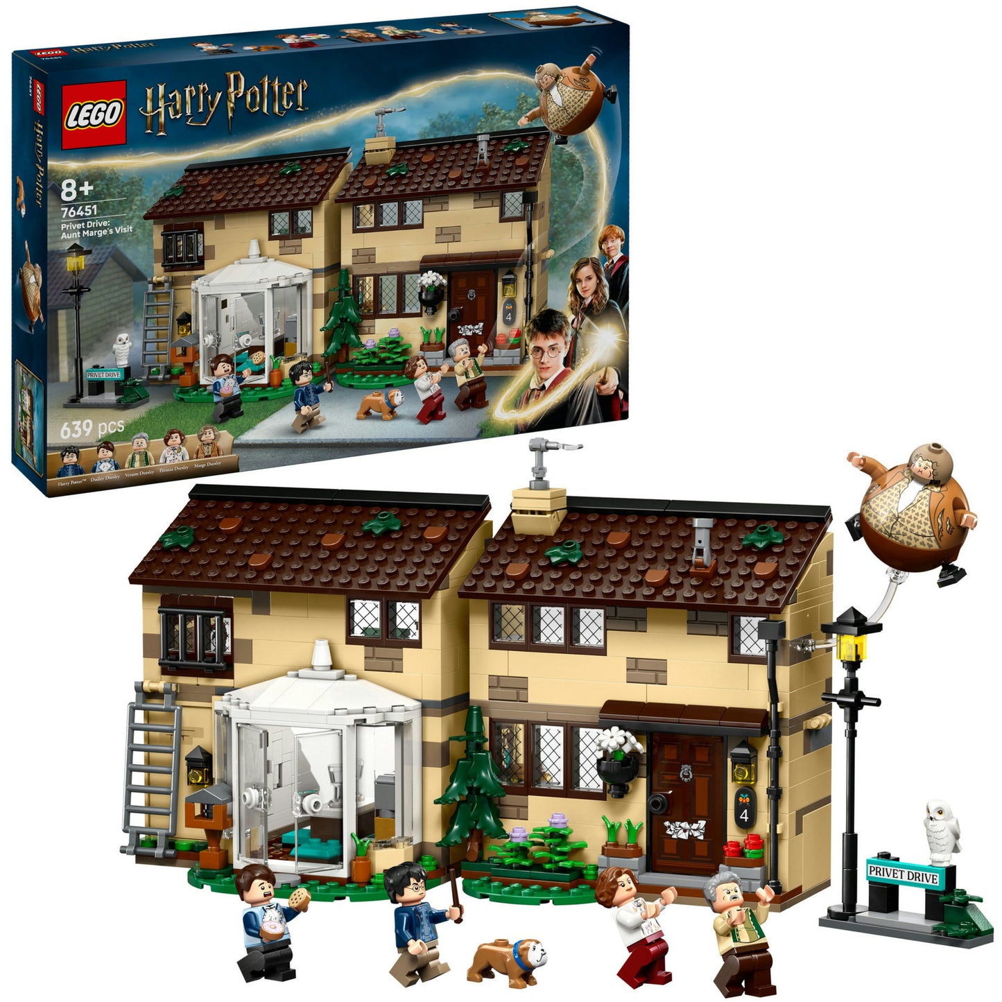 76451 Harry Potter Ligusterweg: Tante Magdas Besuch, Konstruktionsspielzeug