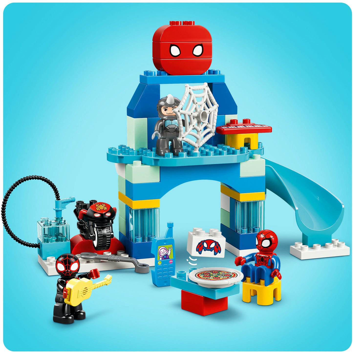 10464 DUPLO Disney Team Spideys Hauptquartier, Konstruktionsspielzeug