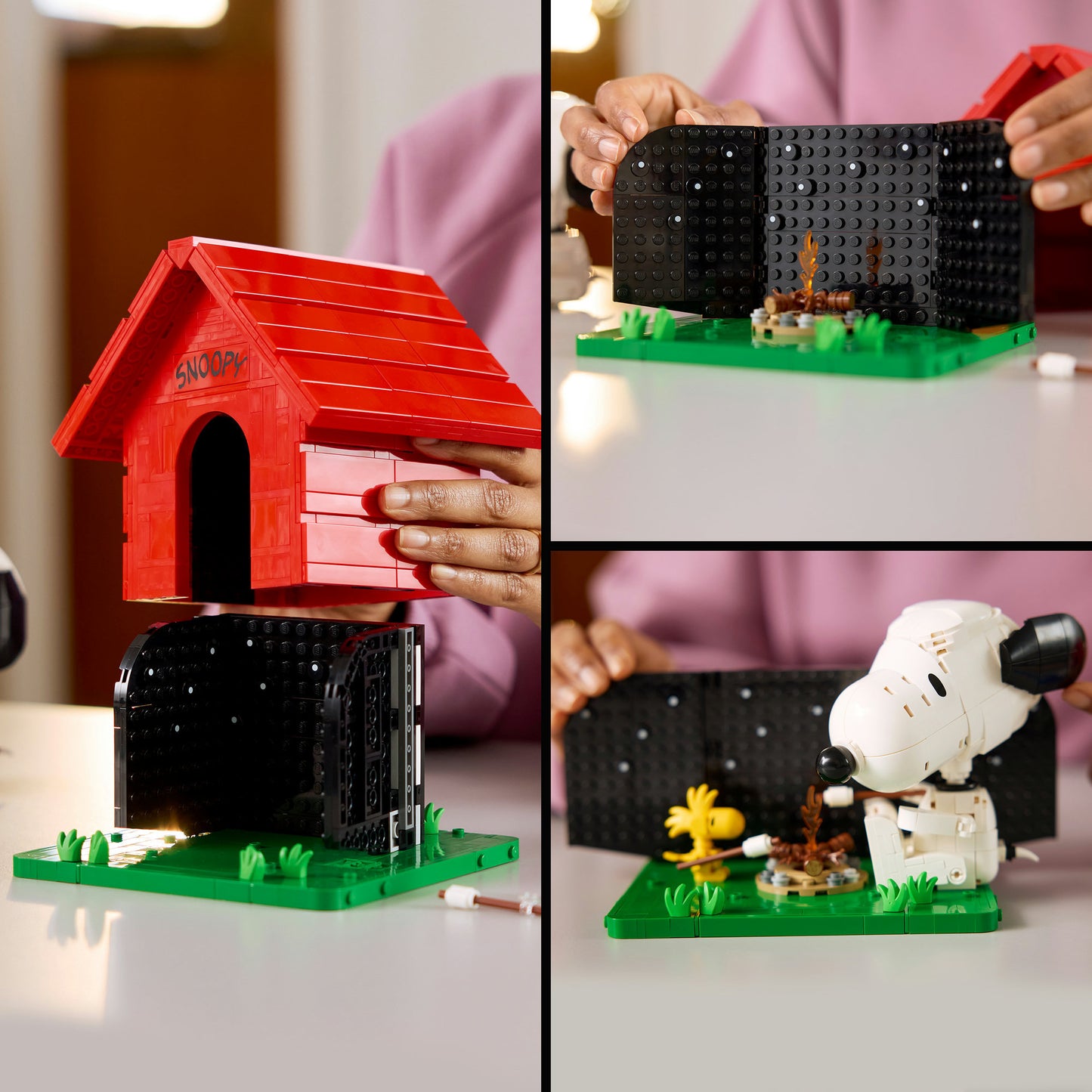 21368 Ideas Peanuts: Snoopys Hundehütte, Konstruktionsspielzeug