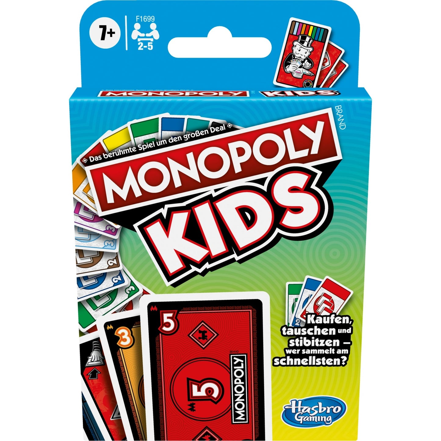 Hasbro Monopoly Kids, Kartenspiel