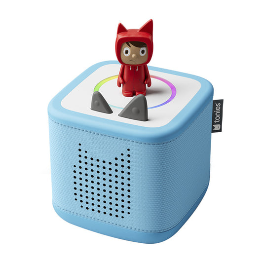 Toniebox 2 Himmelblau Starter Set Kreativ-Tonie Rot, Lautsprecher