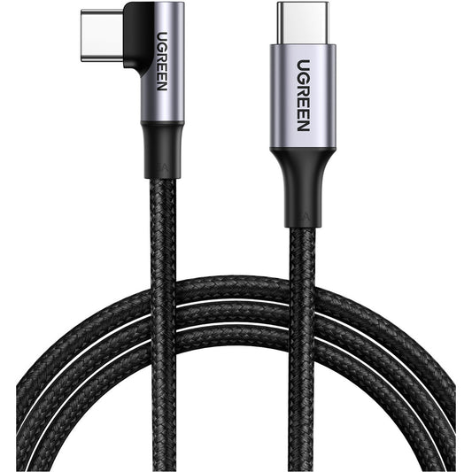 100W USB-C auf USB-C Ladekabel (Winkel 90 Grad)