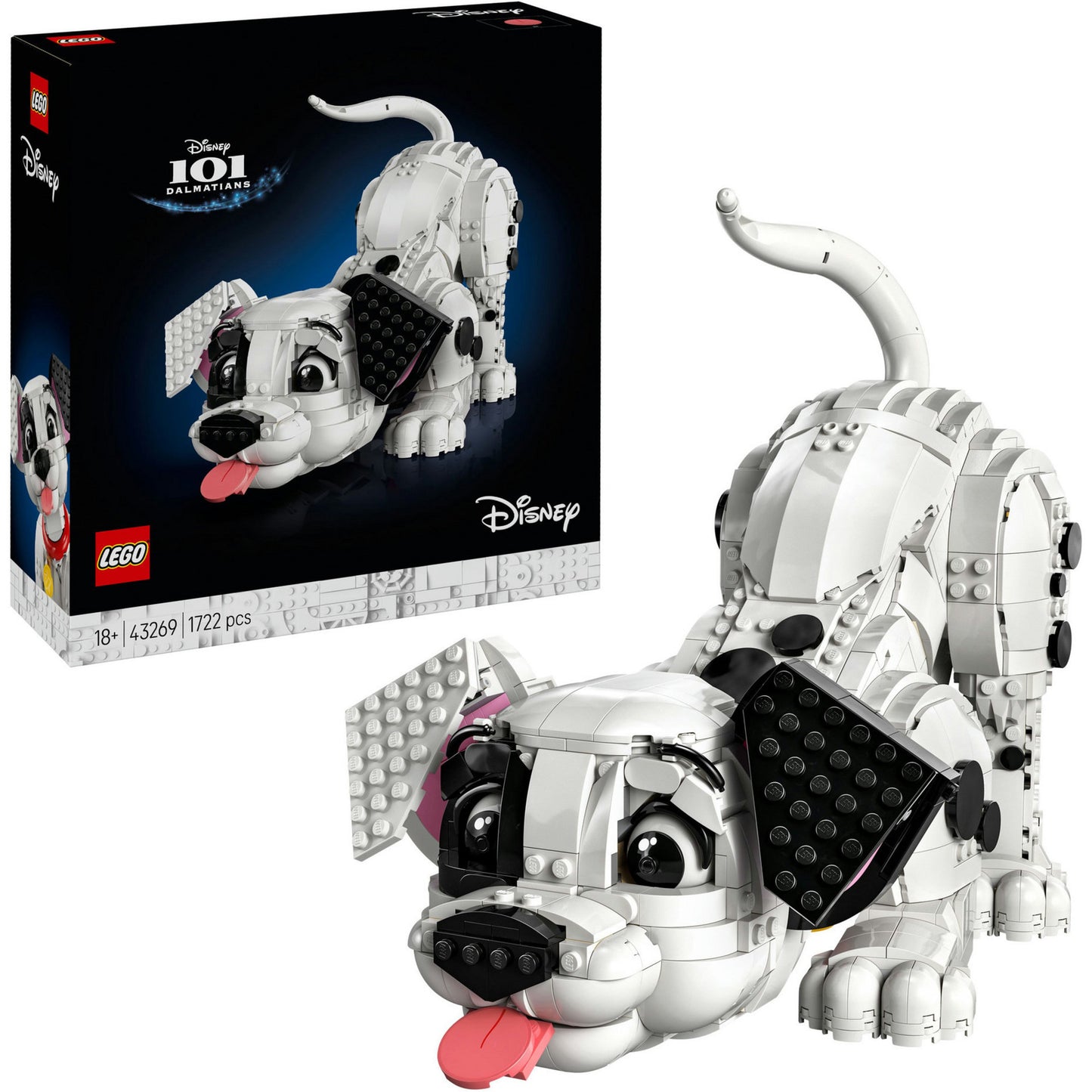 43269 Disney Welpe aus 101 Dalmatiner, Konstruktionsspielzeug