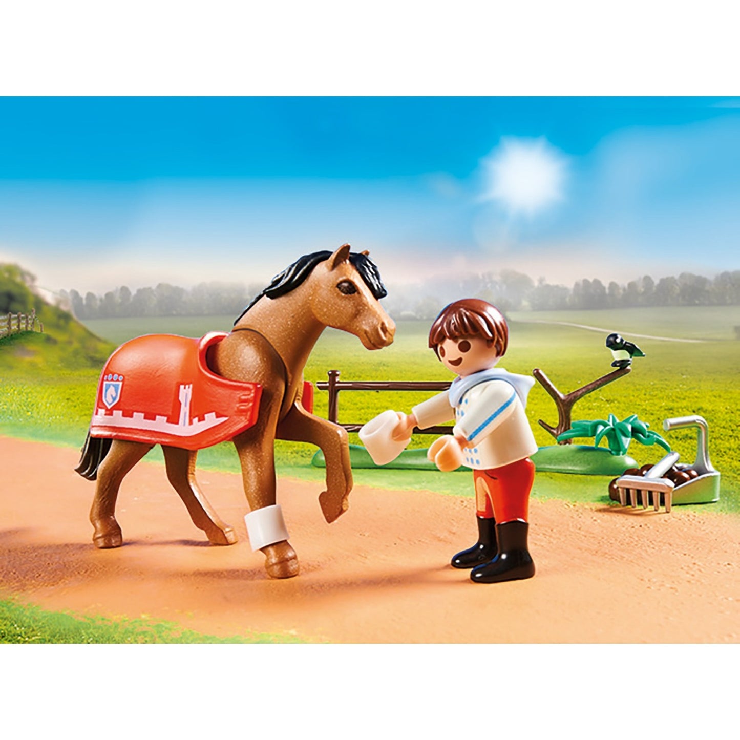 PLAYMOBIL 70516 Country Sammelpony "Connemara", Konstruktionsspielzeug