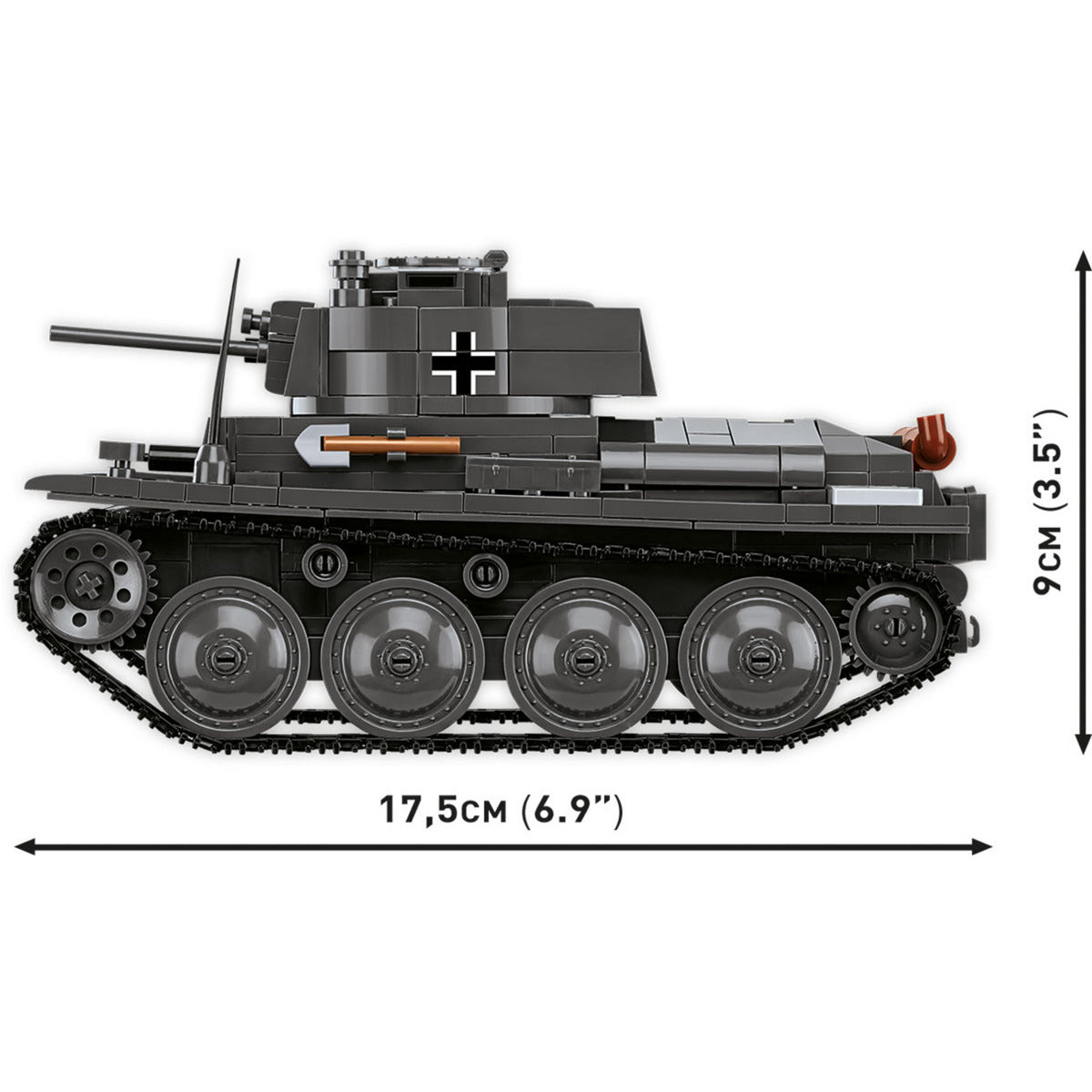 Panzer 38(t) / (ČKD) LT vz.38, Konstruktionsspielzeug