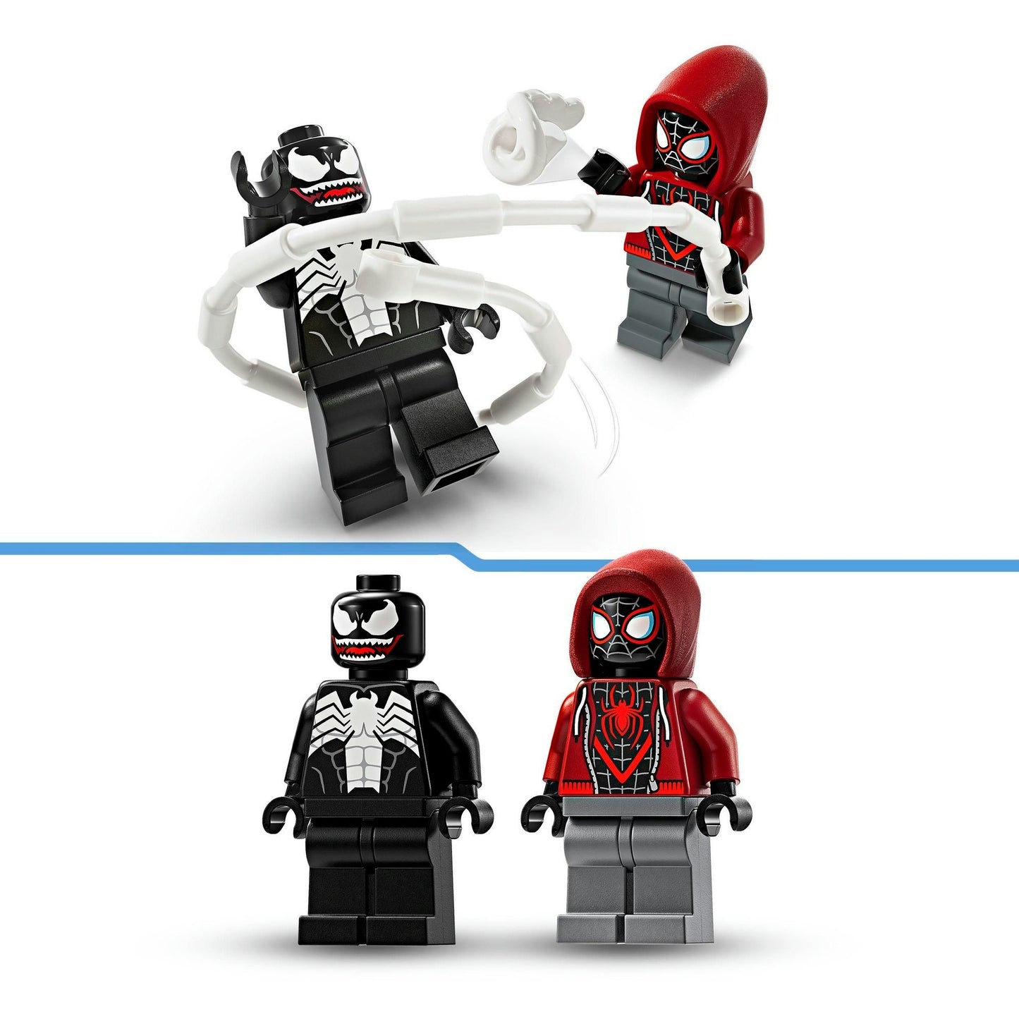 LEGO 76276 Marvel Super Heroes Venom Mech vs. Miles Morales, Konstruktionsspielzeug