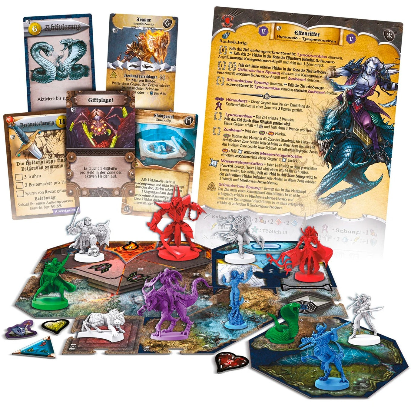 Asmodee Sword & Sorcery: Die Alten Chroniken, Brettspiel