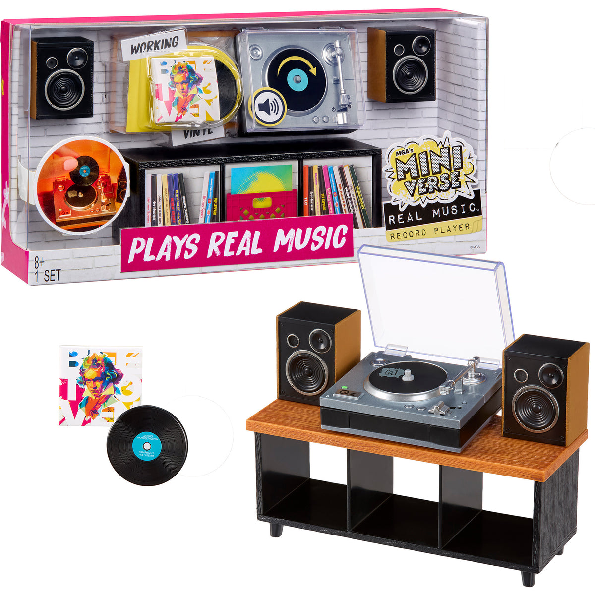 MGA's Miniverse - Real Music Record Player, Basteln
