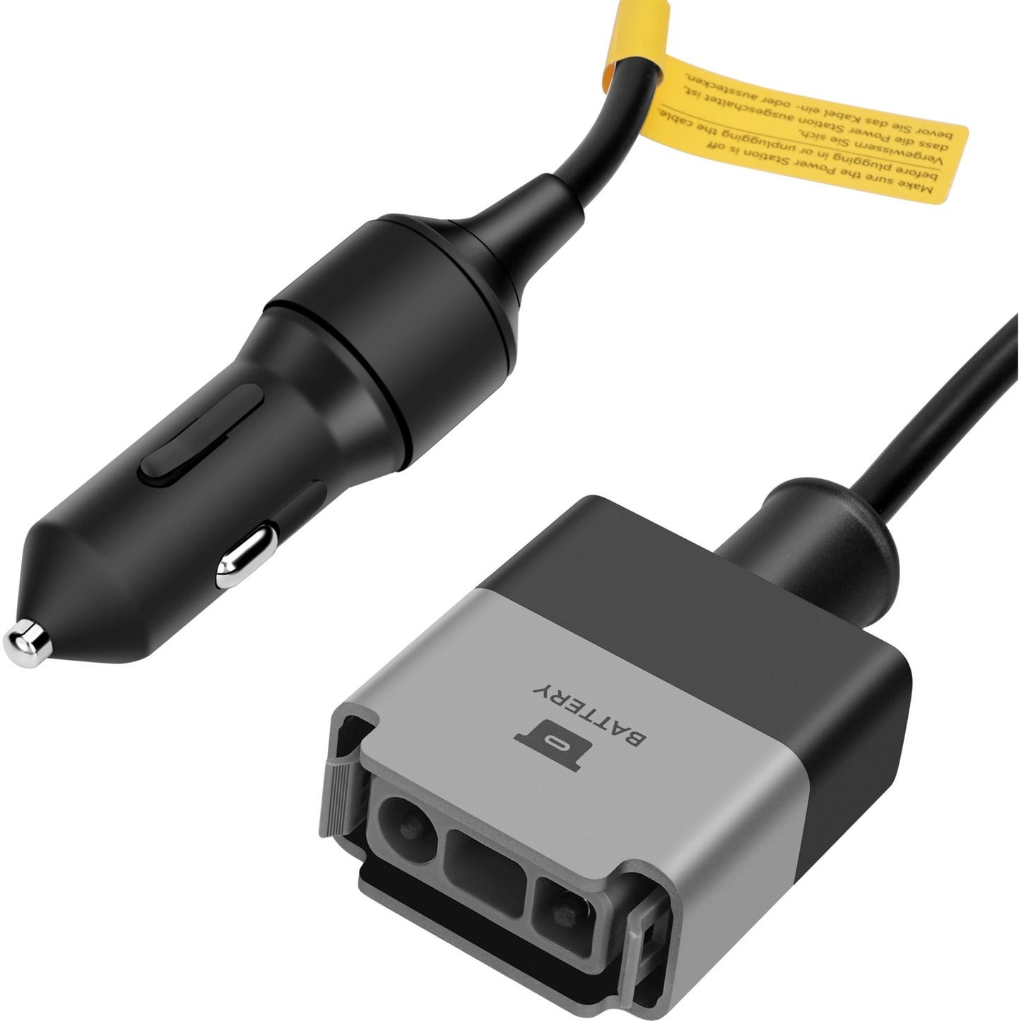 ECOFLOW Verbindungskabel Car Charge, Micro Inverter > Powerstation RIVER 2 (schwarz, 50cm)