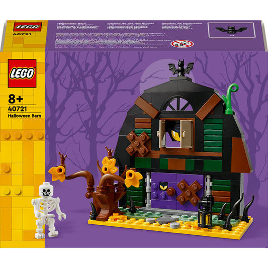 40721 Iconic Halloween-Scheune, Konstruktionsspielzeug