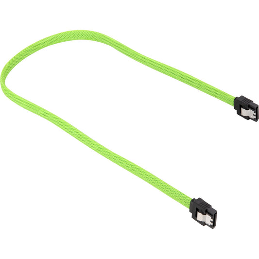 Sharkoon Sata III Kabel sleeve (grün, 30 cm)