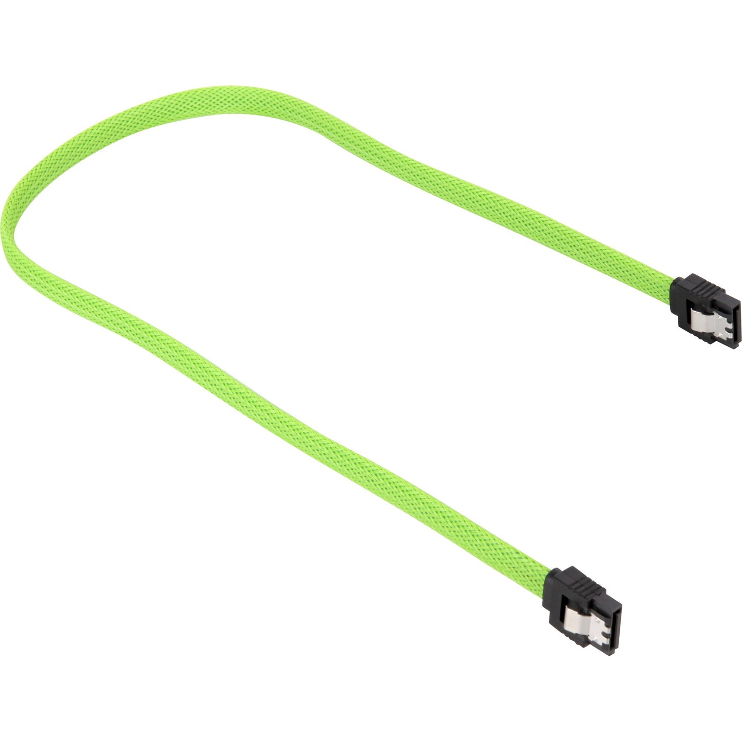 Sharkoon Sata III Kabel sleeve (grün, 45 cm)