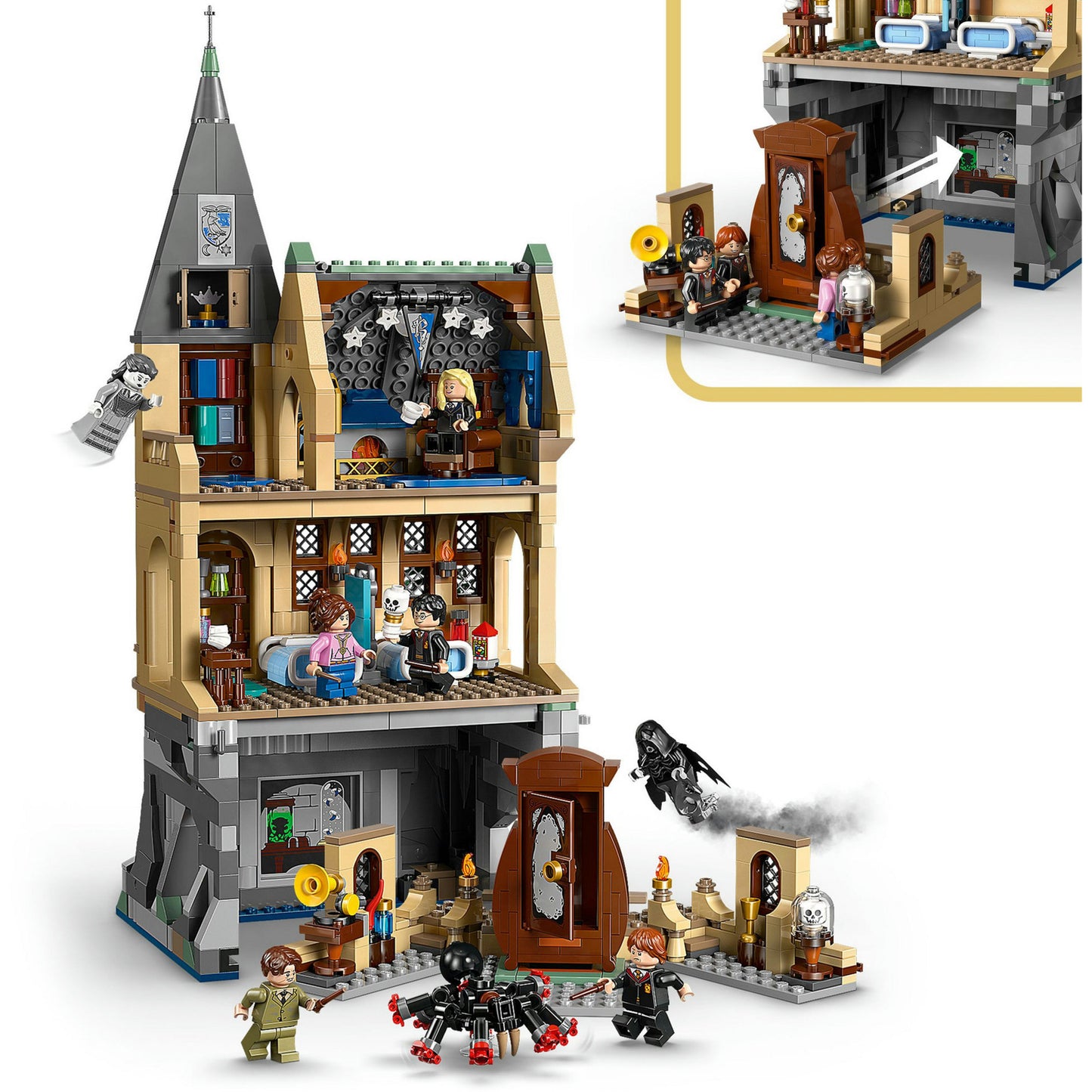 76463 Harry Potter Schloss Hogwarts: Krankenflügel, Konstruktionsspielzeug