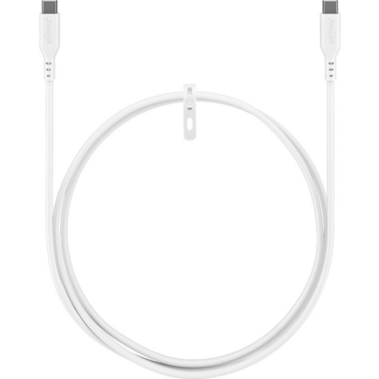 USB 2.0 Silikonkabel weiss, USB-C Stecker > USB-C Stecker