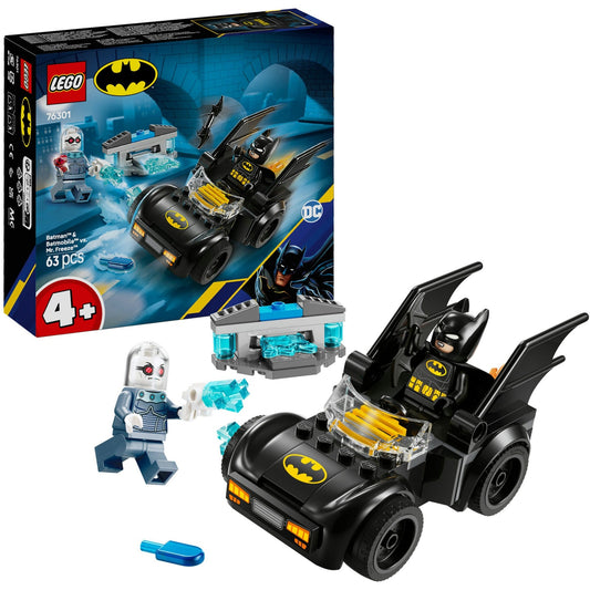 76301 DC Super Heroes Batman & Batmobil vs. Mr. Freeze, Konstruktionsspielzeug
