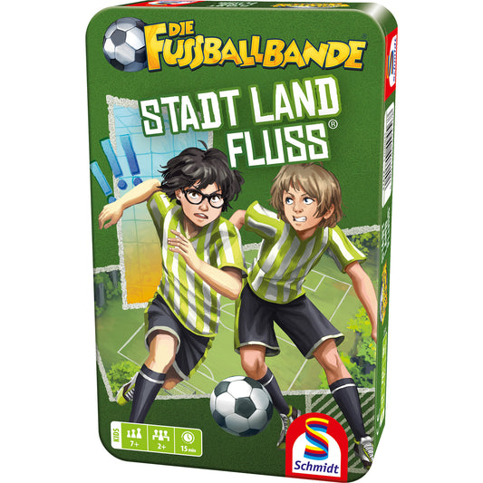 DIE FUSSBALLBANDE: Stadt, Land, Fluss, Brettspiel