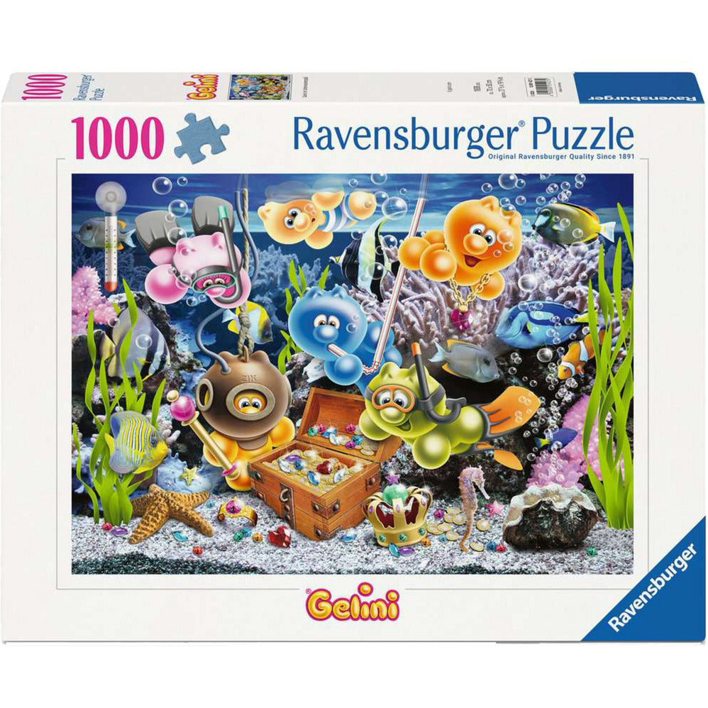 Puzzle Gelini im Unterwasserspass
