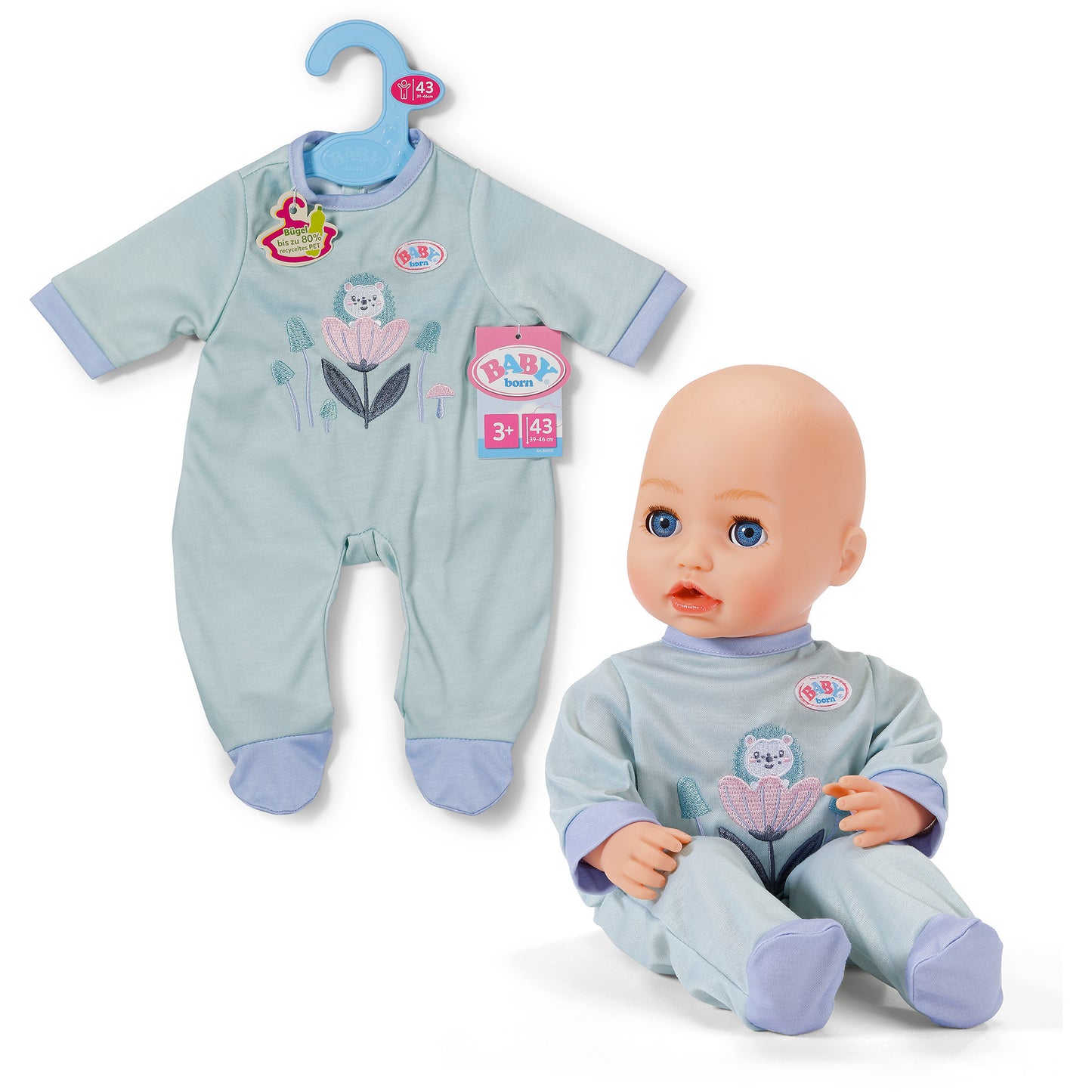 BABY born Strampler Mint 43cm, Puppenzubehör