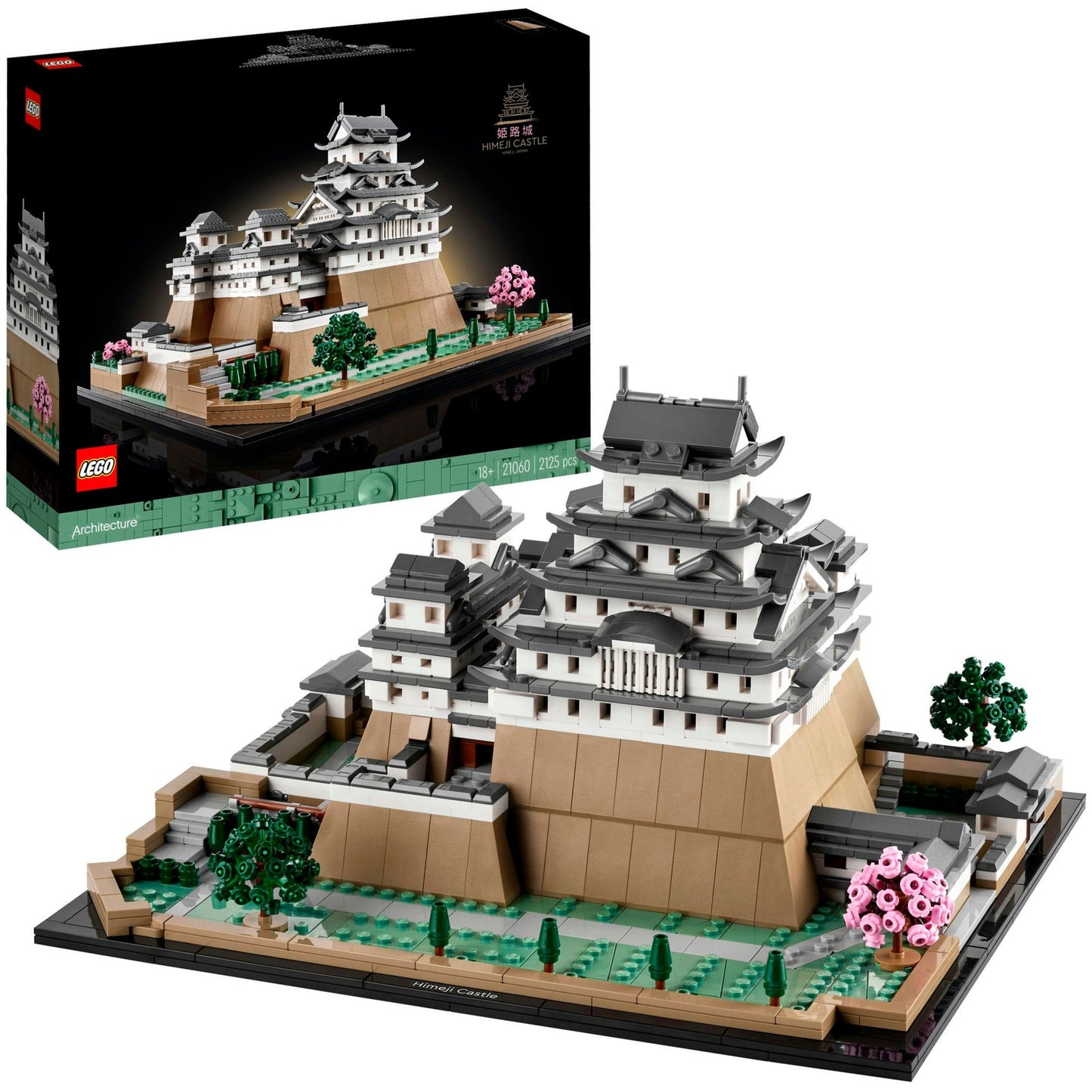 LEGO 21060 Architecture Burg Himeji, Konstruktionsspielzeug