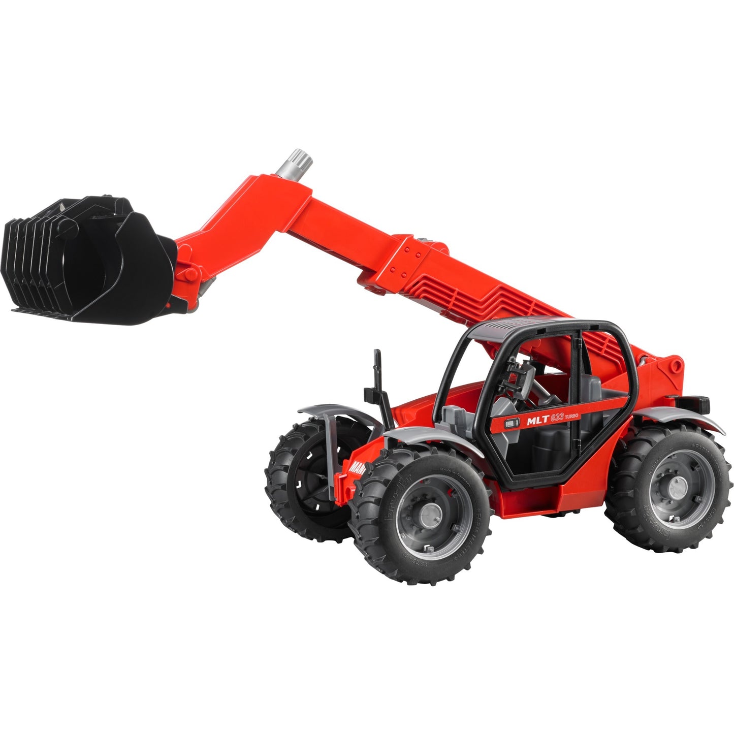 BRUDER Manitou Teleskoplader MLT 633 (rot/grau)