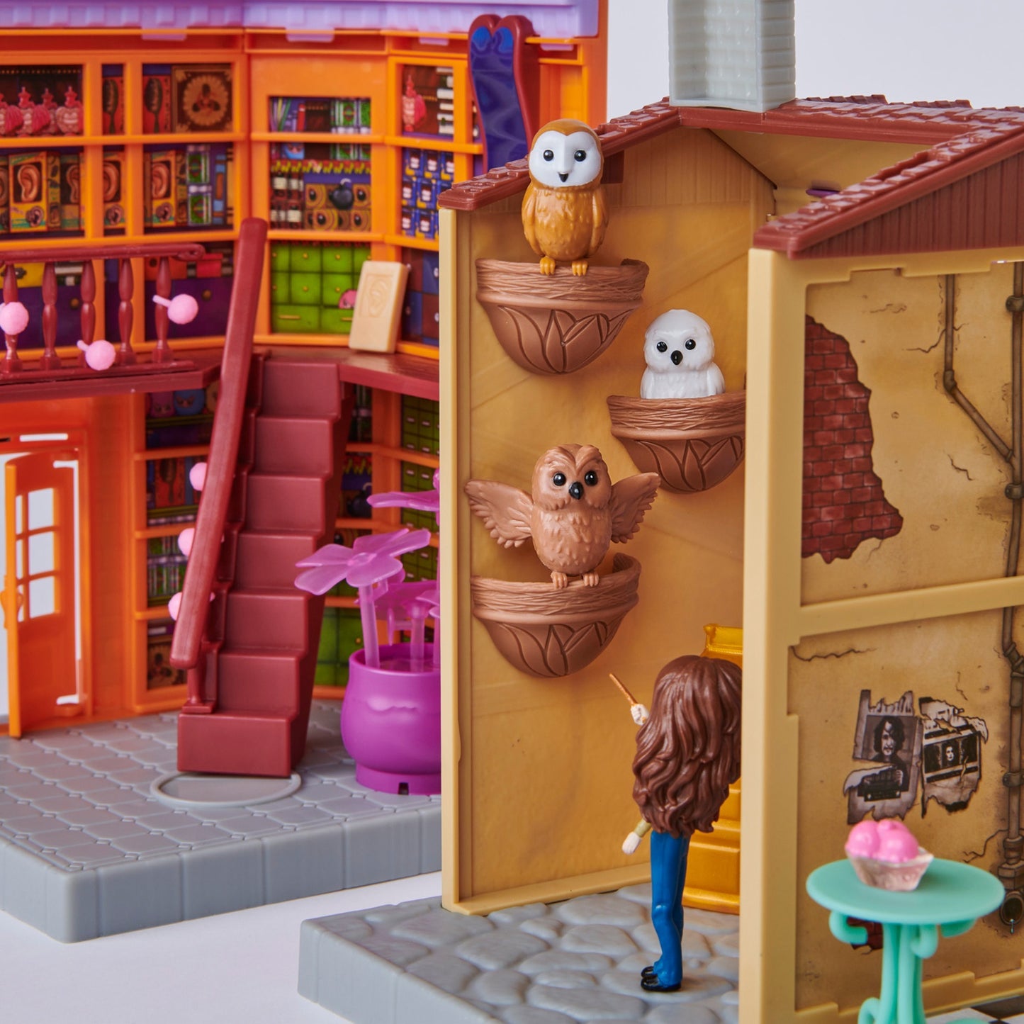 Spinmaster Wizarding World Harry Potter - Winkelgasse Spielset (Mit Licht und Sound)