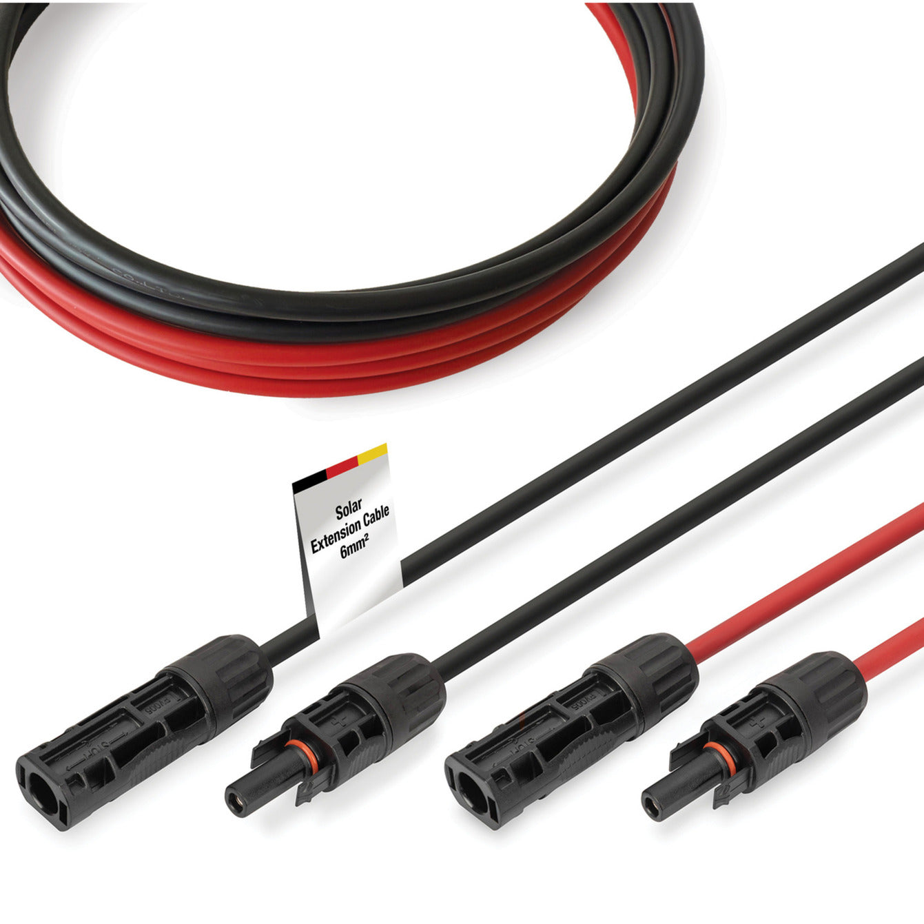 Solarkabel Verlängerung  6mm² PV 1.500Volt