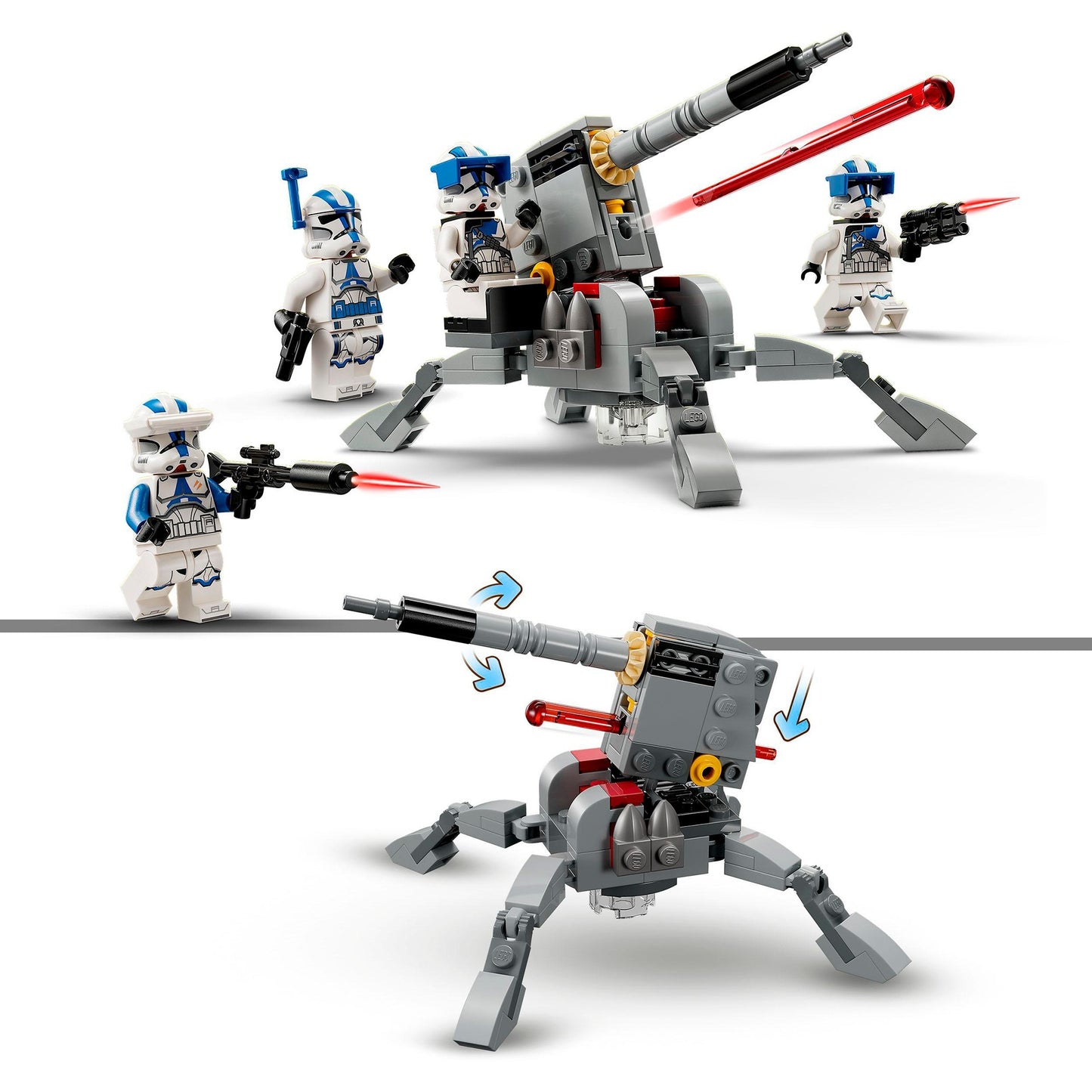 LEGO 75345 Star Wars 501st Clone Troopers Battle Pack, Konstruktionsspielzeug